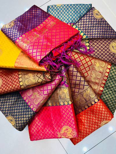 Kanchipuram Vol 2 By Kasmora Banarasi Silk Wedding Saree Collection